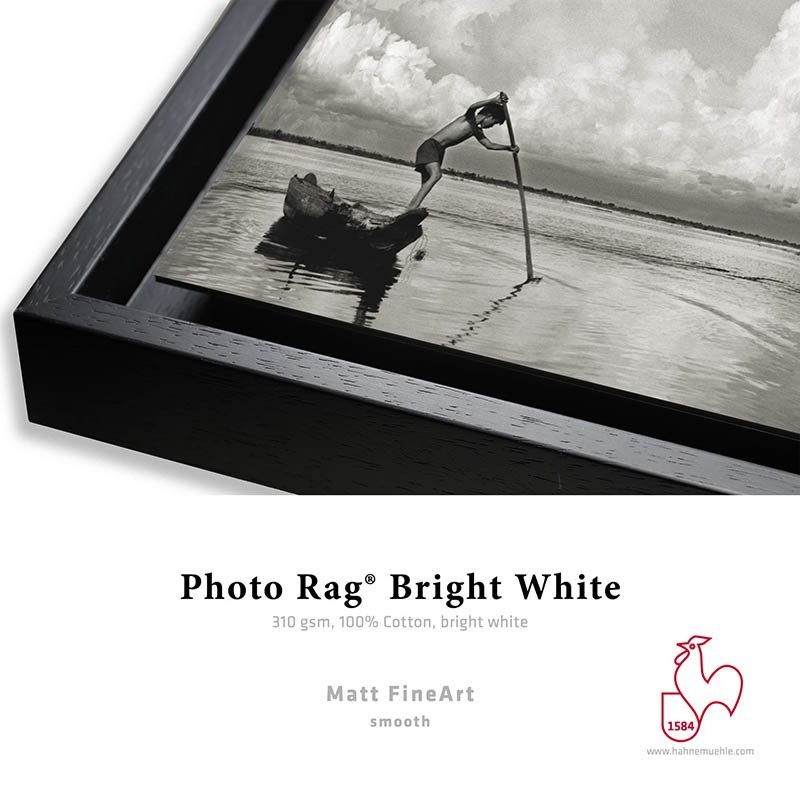 Détail Photo Rag Bright White 310g + Caisse Américaine     