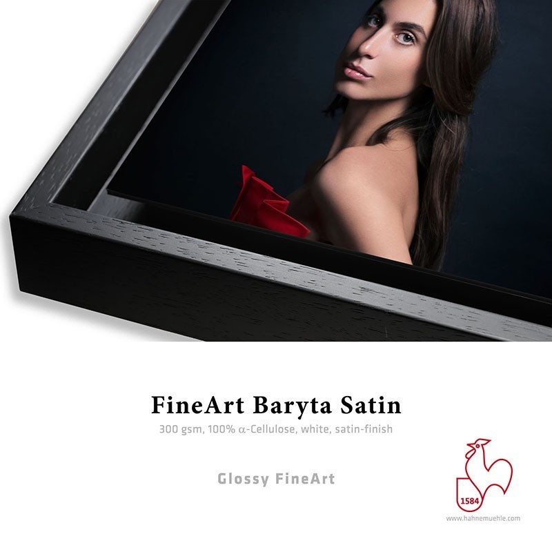 Détail Fine Art Baryta Satin 300g + Caisse Américaine     