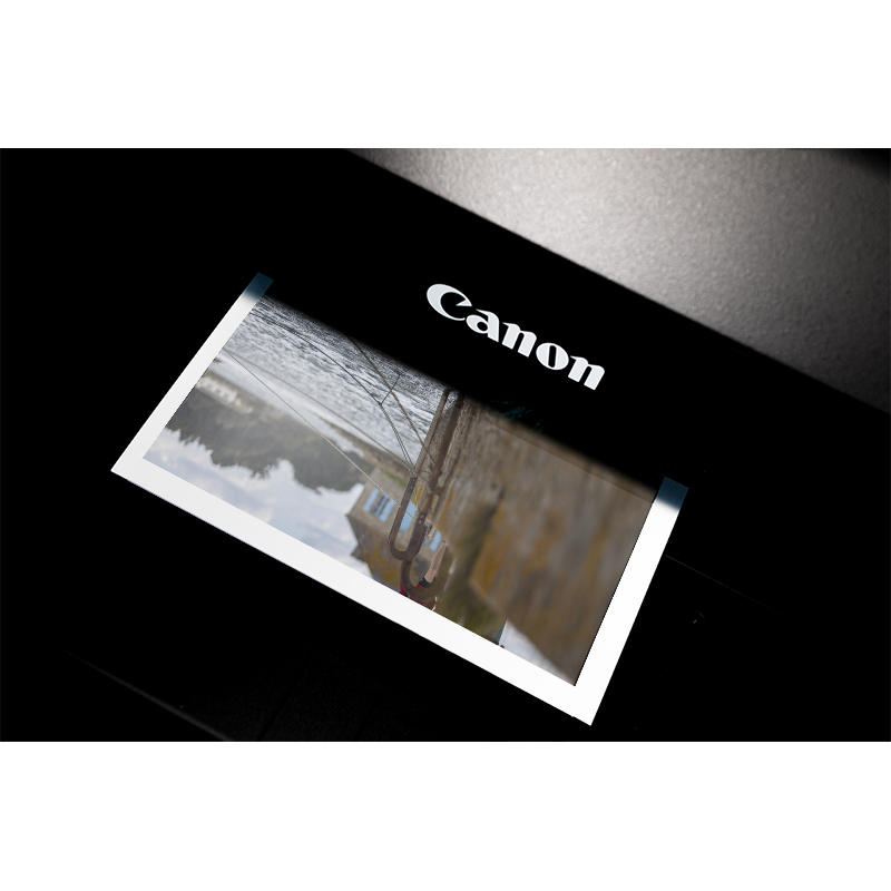 Tirage Canon Perlé 300g + Contre collage Dibond